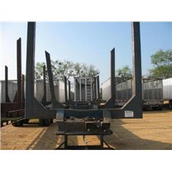 1996 RILEY 4 BOLSTER LOG TRAILER