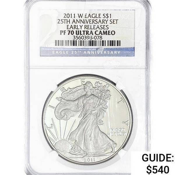 2011-W American Silver Eagle NGC PF70 UC