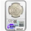 Image 2 : 1883-CC Morgan Silver Dollar NGC MS62