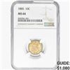 Image 1 : 1885 Seated Liberty Dime NGC MS64