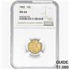 Image 1 : 1882 Seated Liberty Dime NGC MS64