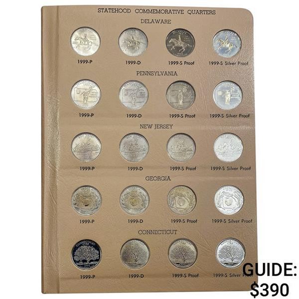 [100]1999-2003 Statehood Commemorative 25C Album