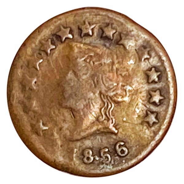 1856 1/2 Replica Gold California Dollar