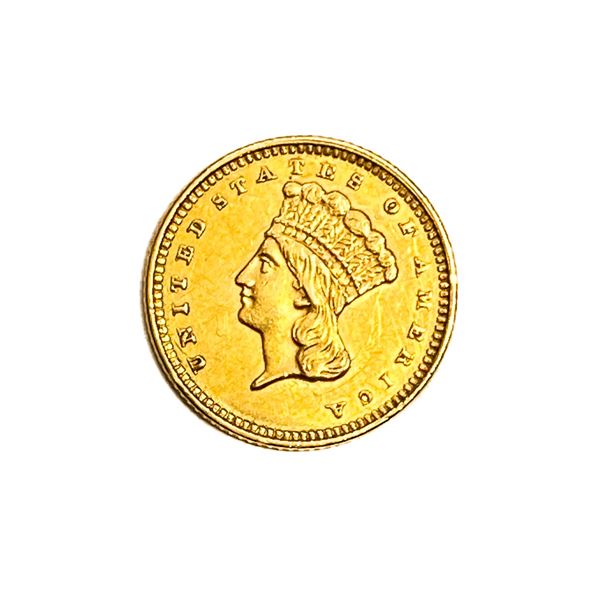 1861 Rare Gold Dollar