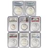 Image 1 : 1971-2017 [8] US Varied Silver Coinage PCGS/NGC
