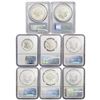 Image 2 : 1971-2017 [8] US Varied Silver Coinage PCGS/NGC