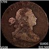 Image 1 : 1799 Draped Bust Large Cent NICELY CIRCULATED