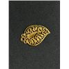 Image 2 : Pair Of Gold Plated Leaf Pendants