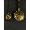 Image 2 : 2 Vintage Brass Pcs. Mini Bed Warmer & Candle Snuffer