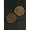 Image 2 : 2 Antique Copper Coins, French 1913 & Italy 1866
