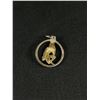 Image 3 : Sterling Silver 1" Diam Nude Woman Pendant