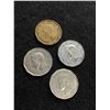 Image 2 : 2 Victory Nickels 1945 & 2 Others 1940's