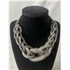 Image 2 : Very Unusual Metal Snake Coil Necklace