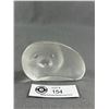 Image 2 : Signed Vintage Mats Jonasson Baby Seal Crystal Sculpture