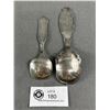 Image 2 : Old Vintage Norge Spoons By Thomsen & Knudsen - Marked T.K. 60GR
