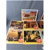 Image 2 : 20+ Vintage Western Movie Lobby Cards. 11" x 14"