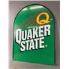 Image 2 : 36" x 26" Double Sided Metal "Quaker State" Sign. NO SHIPPING