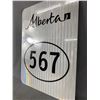 Image 2 : 24" x 17" "Alberta 567" Reflective Metal Road Sign