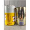 Image 2 : 2 Vintage 1 Quart Oil Tins - Safeway (No Lid) & Shell X-100