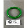 Image 2 : Lot of 2 Glass Bangles Approx 60mm Across The Opening & 12mm Width 78.2 Grams