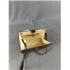Image 2 : Rodo Italy Vintage Weave Wicker Handbag - 50's 60's - Very Clean - Leather Interior - Good Condition