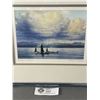 Image 2 : 11" x 13" Framed & Matted Killer Whales Print "Georgia Strait" By BC Artist James Wiens