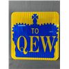 Image 1 : 18" x 18" Metal "To QEW" Reflective Road Sign