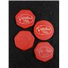 Image 2 : 4 Vintage Dairyland Milk Tokens