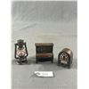 Image 1 : 3 Vintage Metal Brass Pencil Sharpeners Made In Spain