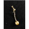 Image 2 : Antique Art Deco Pearl Drop Earrings
