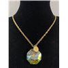 Image 1 : Signed Sarah Coventry 24" Necklace w/ 1.5" Sparkling Pendant