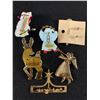Image 2 : Nice Selection Of Christmas Brooches
