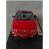 Image 2 : 1/18 Scale Maisto Alfa Romeo Spider (1995) Die Cast Metal Vehicle On Stand