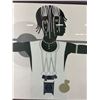 Image 2 : Very Nice Kaduna, Nigeria,  Black Man Silhoutte Print. Approx. 20" x 30"