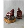 Image 2 : Nice Selection Of  World Decor - 5" First Nations Painted Wood, African 6.5" Wood & More
