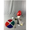 Image 1 : Vintage Aluminium Christmas Tree Colortone Roto Wheel Light In Original Box By Harmony House For Sea