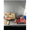 Image 1 : Vintage Operation X 500 Toy Rocket Set. Looks Mostly To Be There.