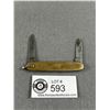 Image 1 : Vintage Gold Pocket Knife, Marked Colonial Prov. RI USA