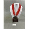 Image 1 : Genuine Stone Vintage Necklace