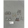 Image 1 : Collection Of Vintage Earrings, All In Pairs