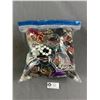Image 1 : Large Bag Of Misc. Costume Jewelry, Parts, etc