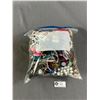 Image 2 : Large Bag Of Misc. Costume Jewelry, Parts, etc
