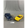 Image 1 : 2 1/24 Scale Die-Cast Metal Cars - Maisto Ferrari 550 Maranello & A1956 Ford Pick-Up