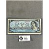 Image 1 : 1954 Canadian $5 Paper Bill In Protective Sleeve