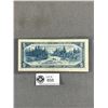 Image 2 : 1954 Canadian $5 Paper Bill In Protective Sleeve