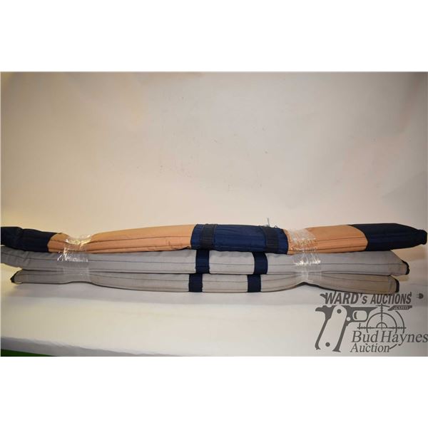 Three soft rifle cases
