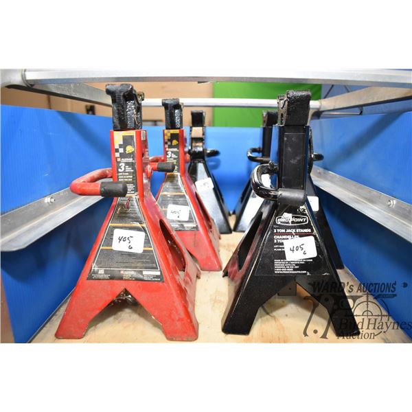 Six jack stands