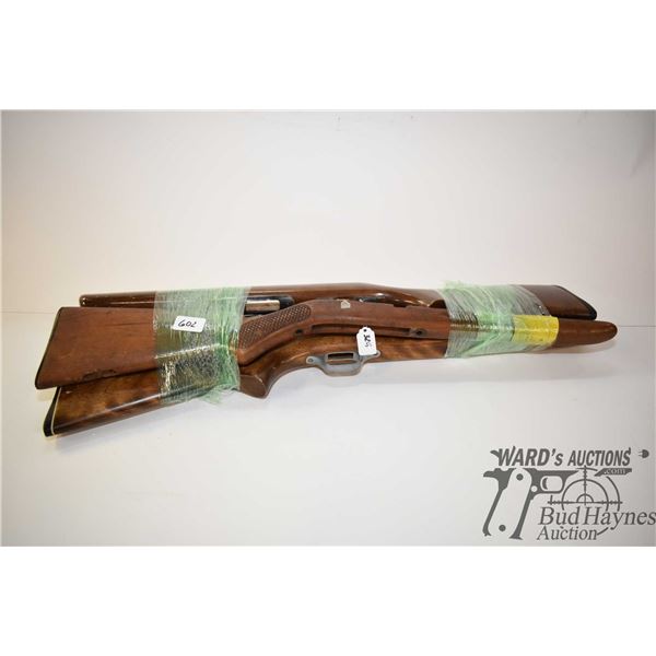 Four .22 rifle wood stocks