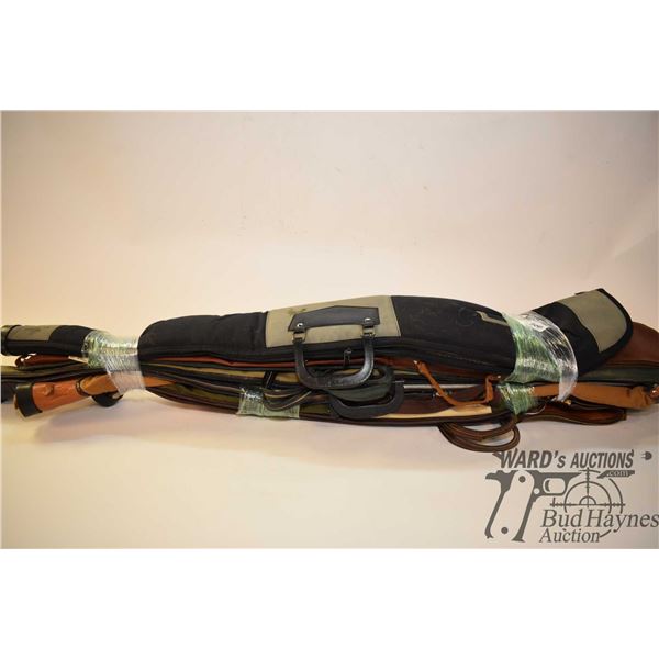 Eight soft rifle cases