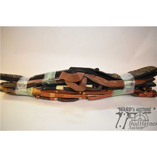 Eight soft rifle cases